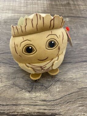 Ty Beanie Balls Beige Brown groot Plush